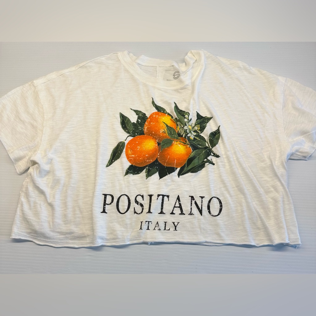 Italy Cropped T | Positano